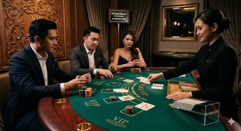Blackjack Meja VIP: Sensasi Eksklusif dengan Peluang Menang Lebih Terukur